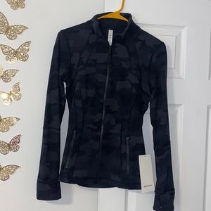 NWT Lululemon Define Jacket in Black Camo